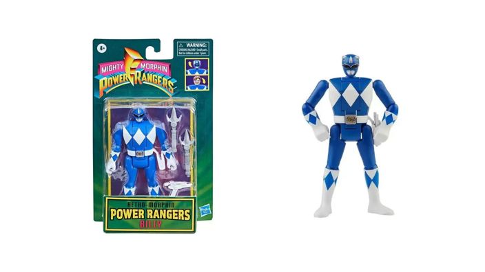 Um boneco da nova linha dos Power Rangers